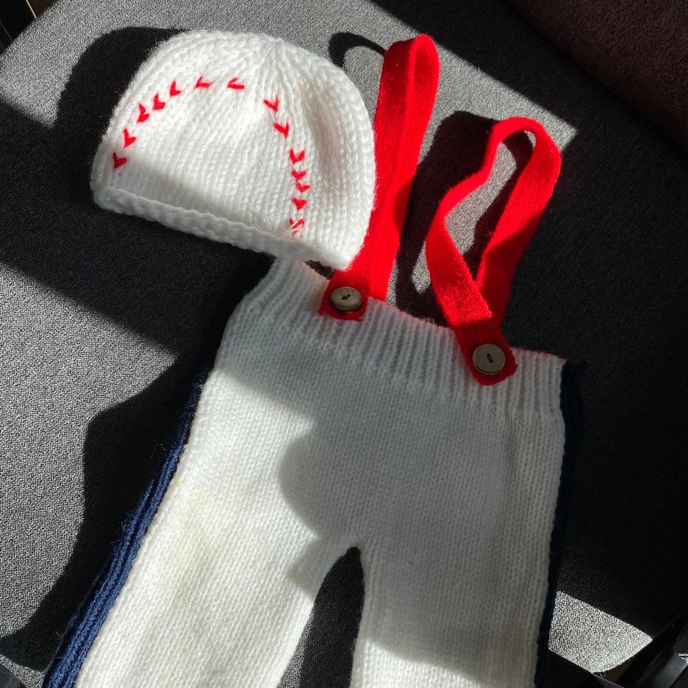 Newborn baseball outfit